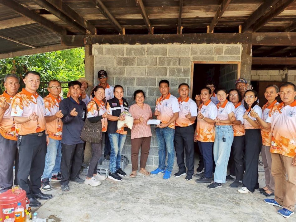 โครงการรวมพลังชุมชนคนท้องที่ท้องถิ่น ซ่อมสร้างบ้านจิตอาสาเพื่อชุมชน